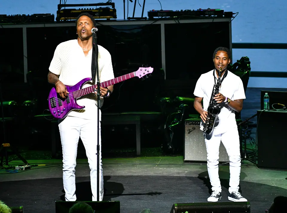 Julian Vaughn and band