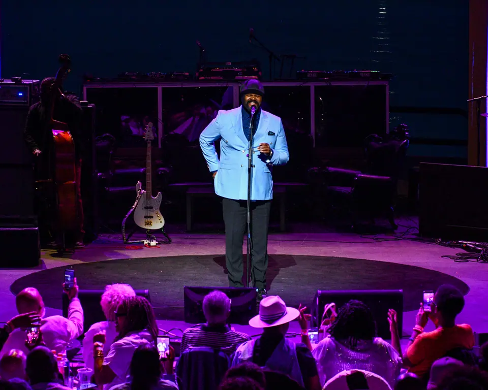 Gregory Porter takes the stage